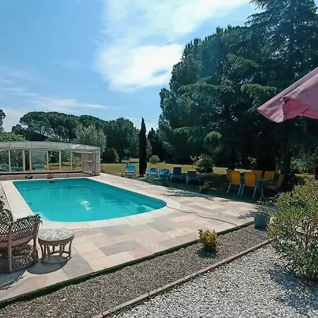 Mas Des 2 Paons Bed and Breakfast Villedaigne Buitenkant foto